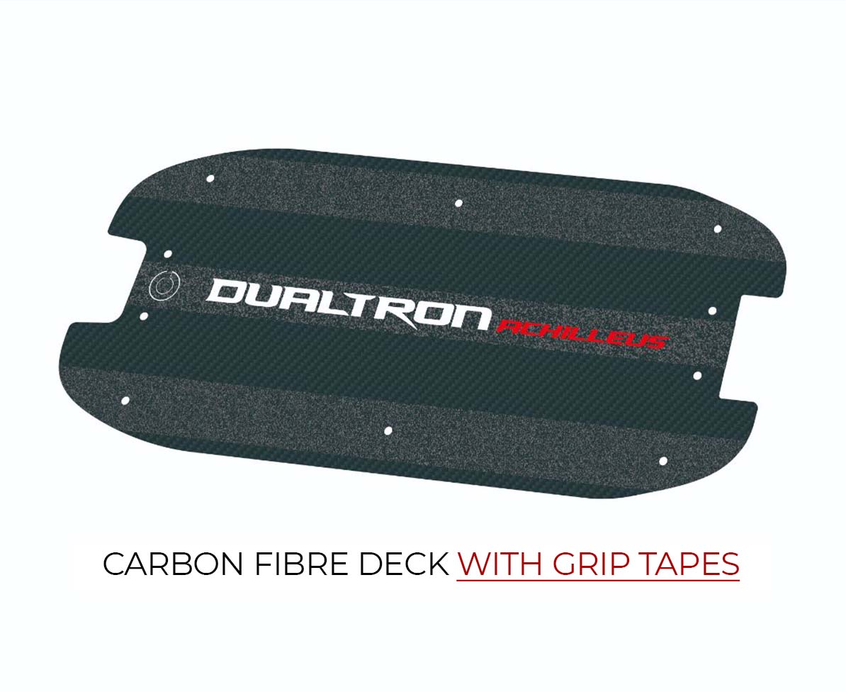 Carbon Fibre achilleus with Grip Tapes Original