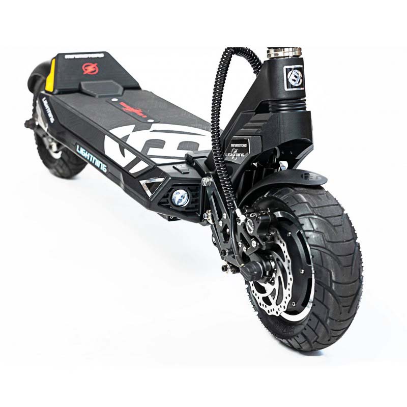 Scooter elettrico Bluetran Lightning, potente, veloce e a lunga autonomia Vista frontale