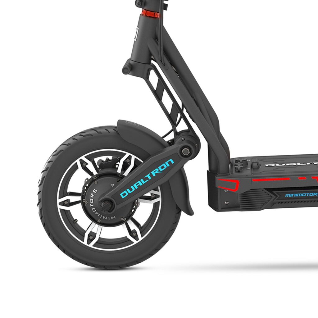 Scooter eléctrico de ruedas grandes Dualtron delantero