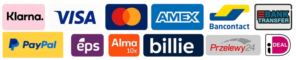 Payment methods TECO V15