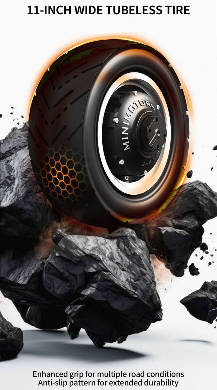 Pneumatico tubeless ultra largo Rovoron S7