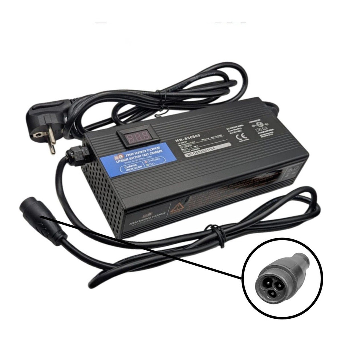 95-4v-5a-fast-charger-for-dualtron-83v-battery 95.4V 5A Fast Charger for Dualtron 83V Battery (V2)
