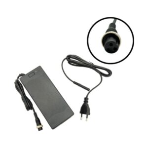 Chargeur - 2 broches - pour batterie auxiliaire de Dualtron X - 66,4V - 1,75A MAX