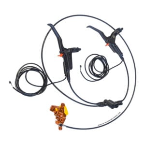 Front Brake Set (Levers, Front Caliper and CBS) for Dualtron Alien